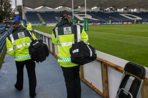 Members arriving for duty in the RDS